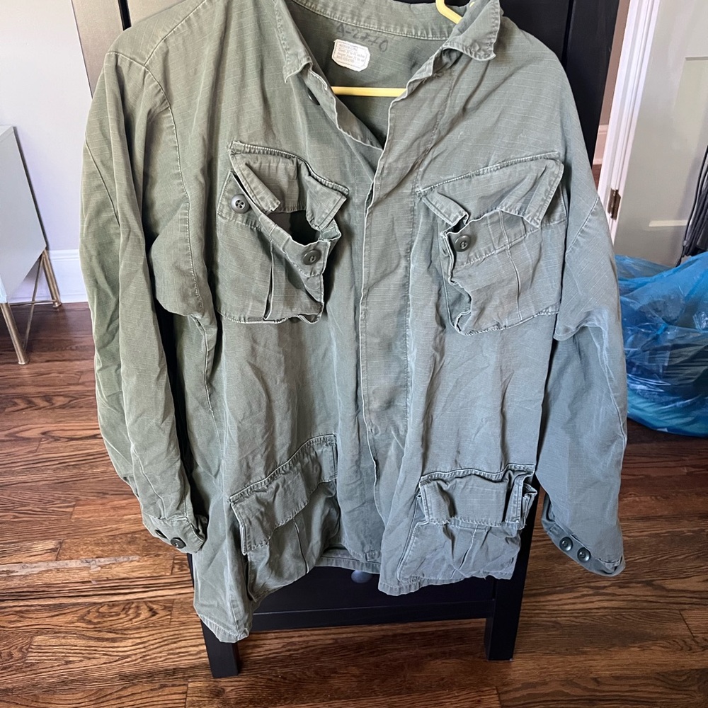 Men's Green Utility Jacket